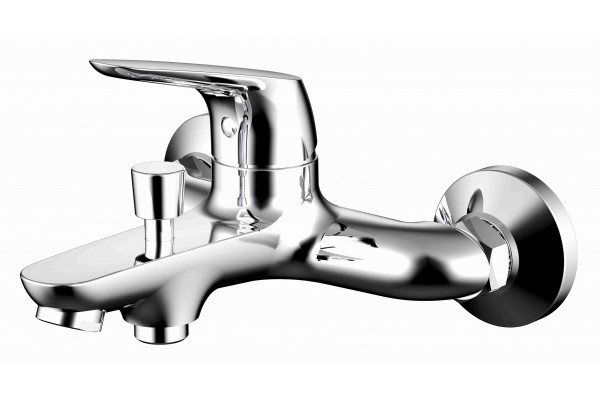Single lever bath mixer