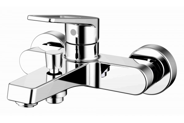 Single lever bath mixer