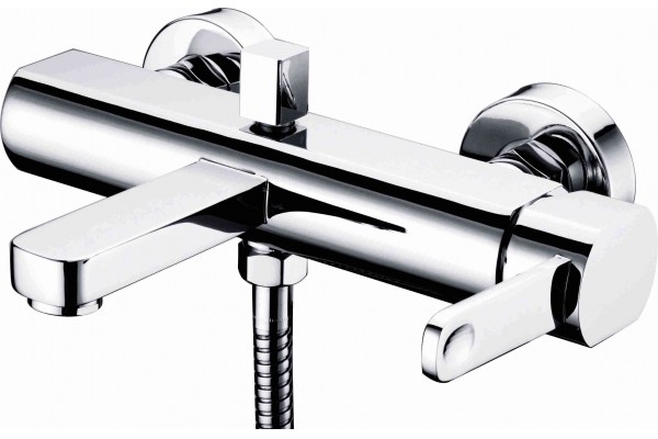 Single lever bath mixer
