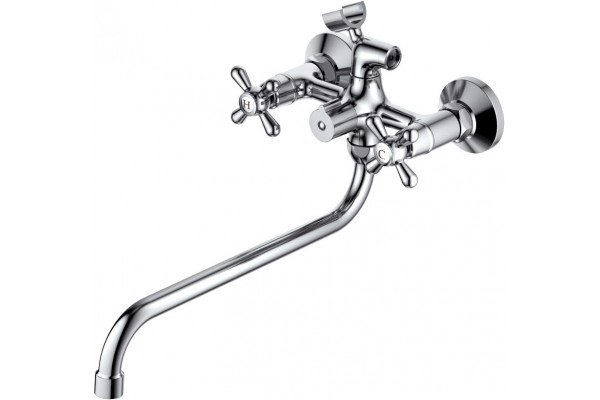 Two handles kitchen mixer